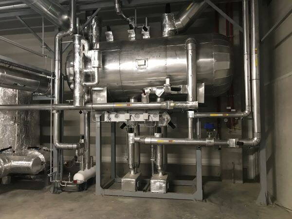 news_metro_romania.jpg NH3 Abscheider TK mit Pumpenstation